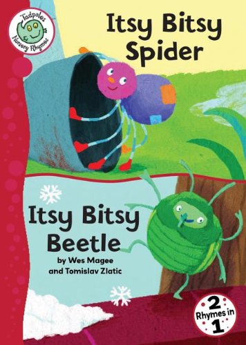 Book Cover Itsy Bitsy Spider and Itsy Bitsy Beetle (Tadpoles Nursery Rhymes)
