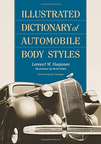 Book Cover Illustrated Dictionary of Automobile Body Styles