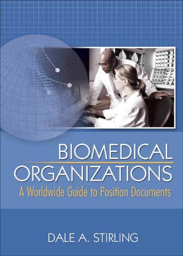 Book Cover Biomedical Organizations: A Worldwide Guide to Position Documents
