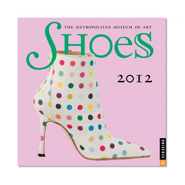 Book Cover Shoes: 2012 Mini Wall Calendar