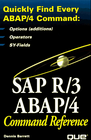 Book Cover Sap R/3 Abap/4: Command Reference