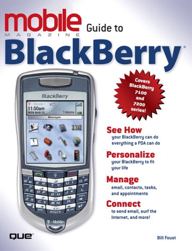 Book Cover Mobile Guide to BlackBerry