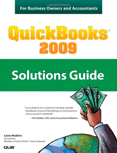 Book Cover QuickBooks 2009 Solutions Guide for Business Owners and Accountants
