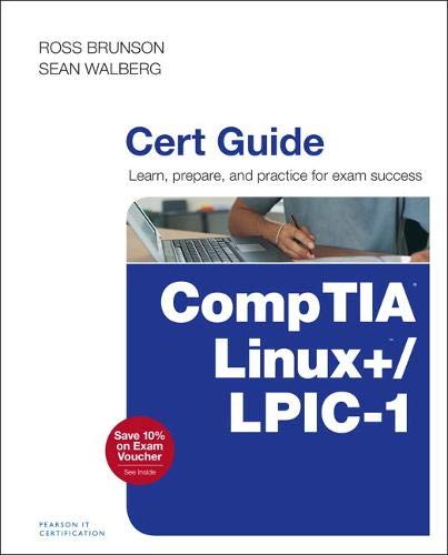 Book Cover CompTIA Linux+ / LPIC-1 Cert Guide: (Exams LX0-103 & LX0-104/101-400 & 102-400) (Certification Guide)