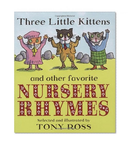 Book Cover Three Little Kittens and Other Favorite Nursery Rhymes