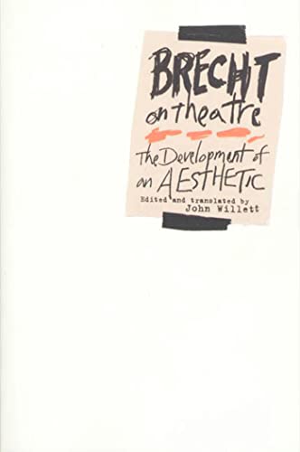 Book Cover Brecht on Theatre: The Development of an Aesthetic