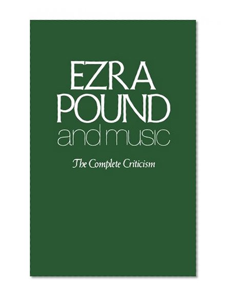 Book Cover Ezra Pound and Music