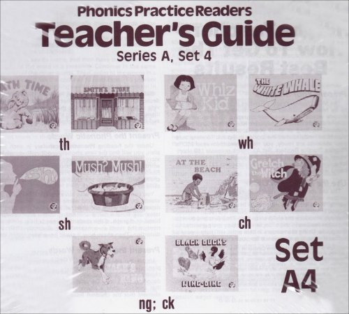 Book Cover Phonics Practice Readers Teachers Guide Series A, Set 4