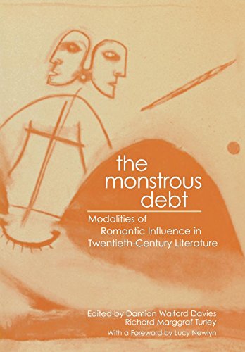 Book Cover The Monstrous Debt: Modalities of Romantic Influence in Twentieth-Century Literature