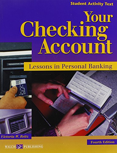 Book Cover Your Checking Account: Lessons in Personal Banking