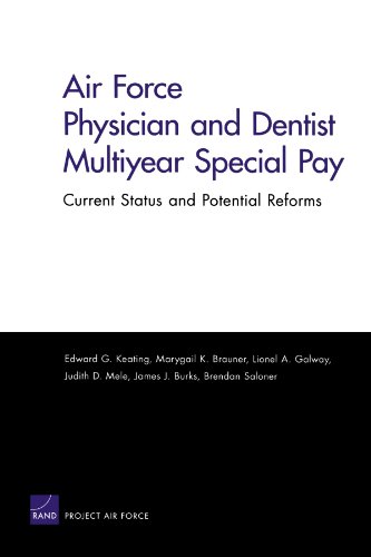 Book Cover Air Force Physician and Dentist Multiyear Special Pay: Current Status and Potential Reforms
