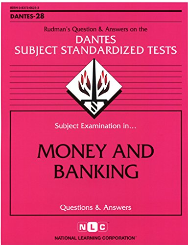 Book Cover DSST Money and Banking (Passbooks) (DANTES SUBJECT STANDARDIZED TESTS (DANTES))