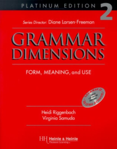 Book Cover Grammar Dimensions 2, Platinum Edition: Form, Meaning, and Use