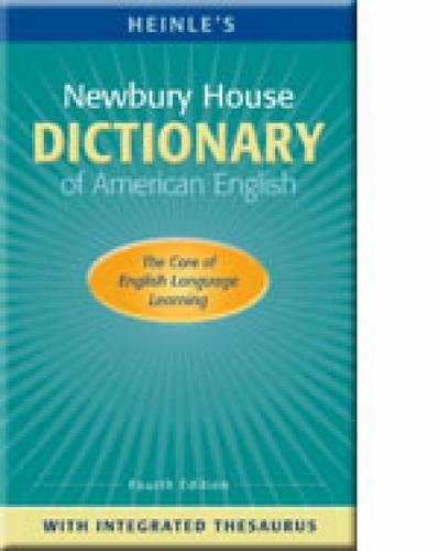 Book Cover Heinle's Newbury House Dictionary of American English with Integrated Thesaurus, 4th Edition (Book & CD) (Newbury House Dictionaries)