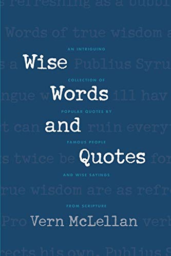 Book Cover Wise Words and Quotes