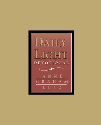 Book Cover Daily Light Devotional (Burgundy Leather)