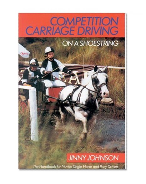 Book Cover Competition Carriage Driving on a Shoestring
