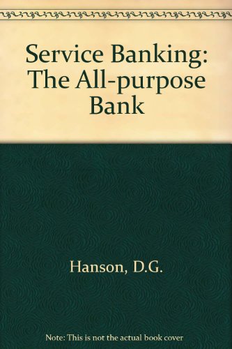Book Cover Service Banking: The All Purpose Bank