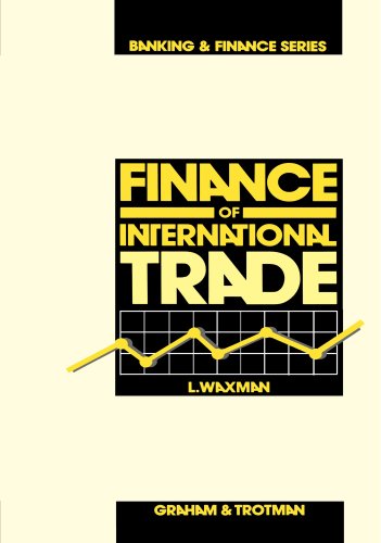 Book Cover Finance of International Trade (Banking and Finance Series)