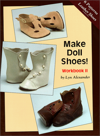 Book Cover Make Doll Shoes!  Workbook II