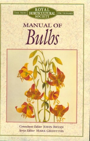 Book Cover Manual of Bulbs (Royal Horticultural Society)