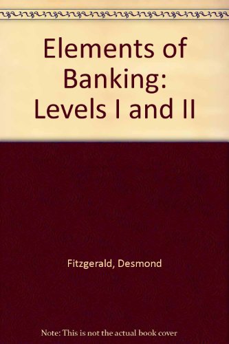 Book Cover Elements of Banking: Levels I and II