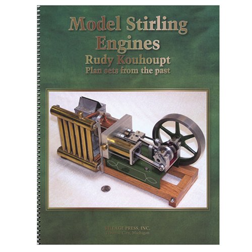 Book Cover Model Stirling Engines (Plan Sets From the Past)