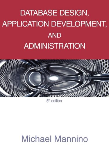 Book Cover Database Design, Application Development, and Administration, 5th Edition