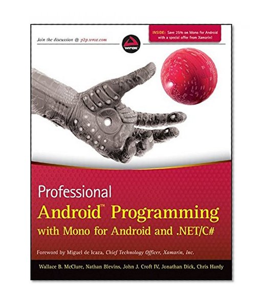 Book Cover Professional Android Programming with Mono for Android and .NET / C#