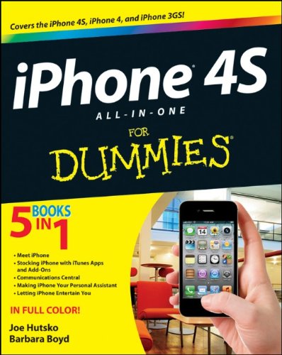 Book Cover iPhone 4S All-in-One For Dummies