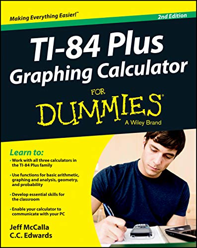 Book Cover Ti-84 Plus Graphing Calculator For Dummies