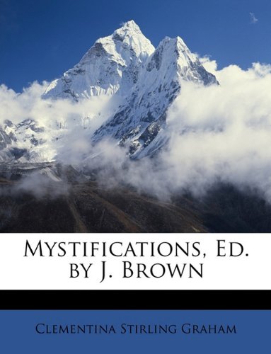 Book Cover Mystifications, Ed. by J. Brown