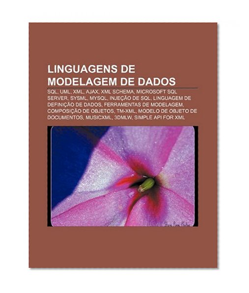 Book Cover Linguagens de modelagem de dados: SQL, UML, XML, AJAX, XML Schema, Microsoft SQL Server, SysML, MySQL, InjeÃ§Ã£o de SQL (Portuguese Edition)