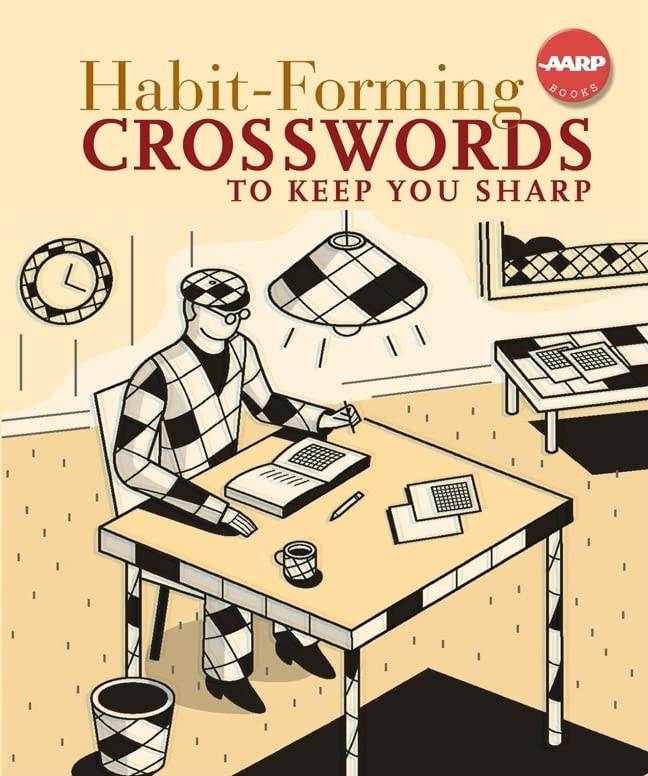 Book Cover Habit-Forming Crosswords to Keep You Sharp (AARP®)