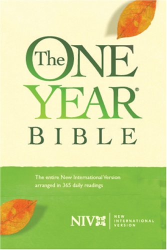 Book Cover The One Year Bible : Arranged in 365 Daily Readings- NIV