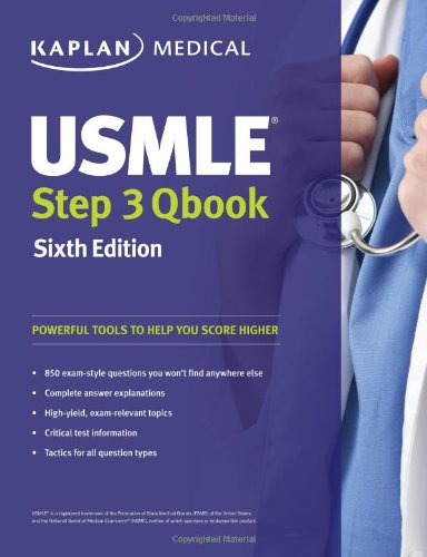 Book Cover USMLE Step 3 QBook (USMLE Prep)SIXTH EDITION