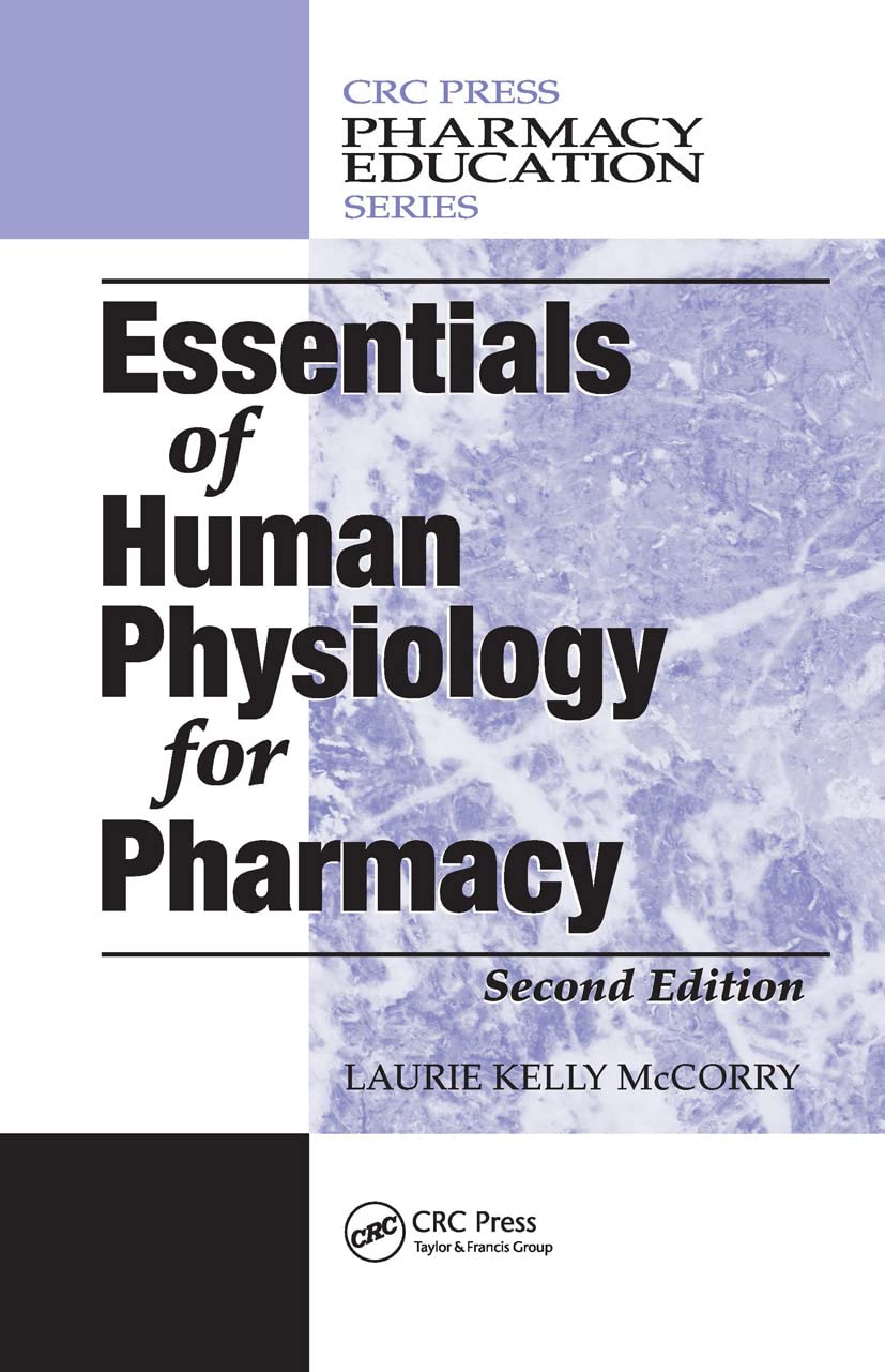 Book Cover Essentials of Human Physiology for Pharmacy (Pharmacy Education Series)