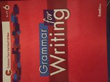 Book Cover Grammar for Writing - Common Core Enriched Edition - Grade 6 (Sadlier)