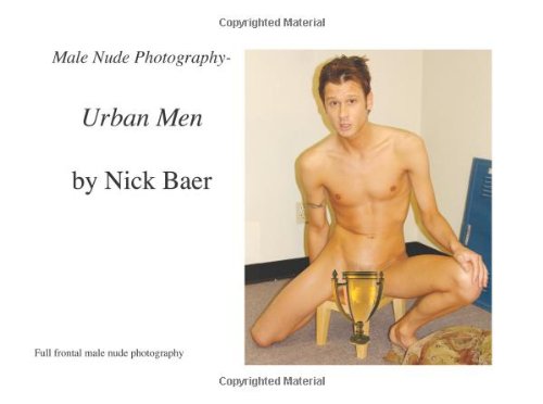 Book Cover Male Nude Photography- Urban Men