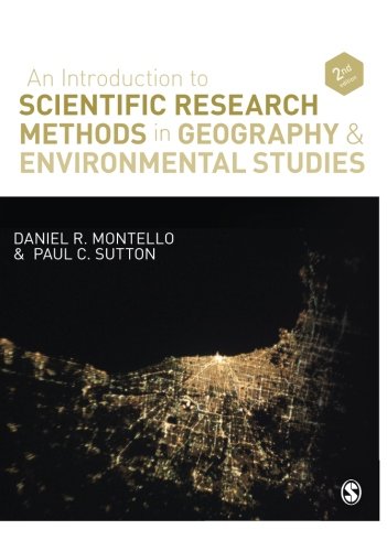 Book Cover An Introduction to Scientific Research Methods in Geography and Environmental Studies