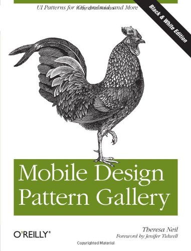 Book Cover Mobile Design Pattern Gallery: UI Patterns for Mobile Applications