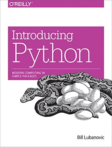 Book Cover Introducing Python: Modern Computing in Simple Packages