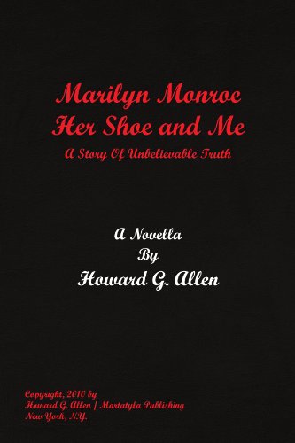 Book Cover Marilyn Monroe Her Shoe and Me