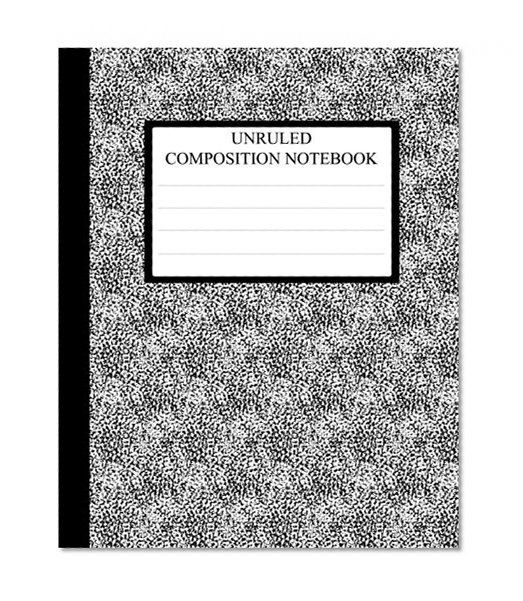 Book Cover Unruled Composition Notebook: Requested By College Students The World Over