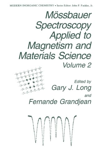 Book Cover Mössbauer Spectroscopy Applied to Magnetism and Materials Science (Modern Inorganic Chemistry)