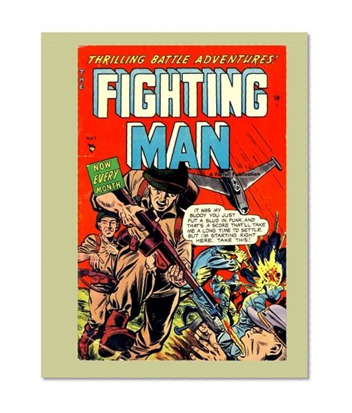 Book Cover The Fighting Man #7: Exciting Stories Of The Armed Forces in Battle - All Stories - No Ads
