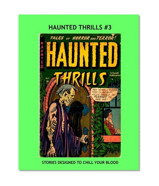 Book Cover Haunted Thrills #3: Tales Of Horror and Terror to Chill and Thrill --- All Stories -- No Ads