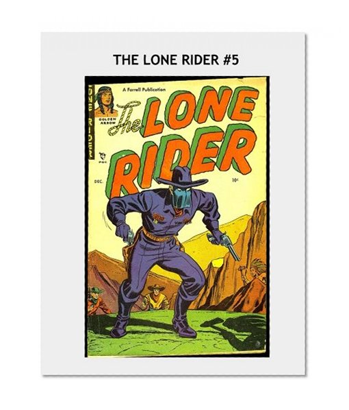 Book Cover The Lone Rider #5: Exciting Tales of the Masked Man --- All Stories -- No Ads