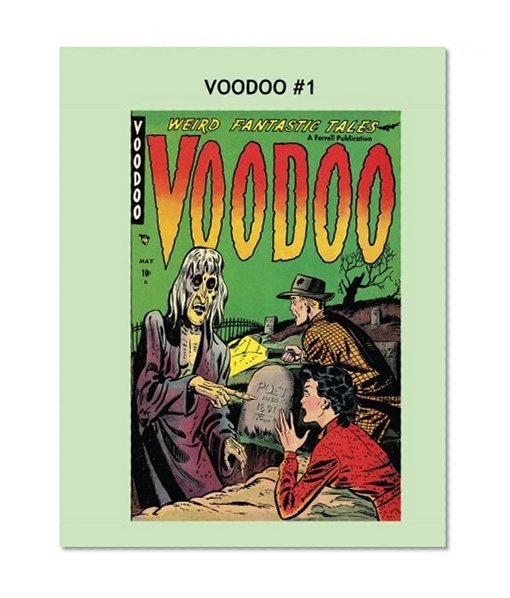 Book Cover Voodoo #1: Exciting Pre-Code Horror Comics -- All Stories -- No Ads