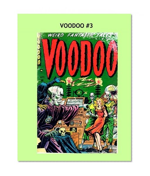 Book Cover Voodoo #3: Incredible Tales of Horror from the 1950s --- All Stories -- No Ads